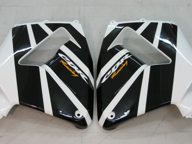 2005-2006 Honda CBR600RR Motorcycle Fairings - Black White Racing Canada