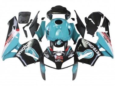 2005-2006 Honda CBR600RR Motorcycle Fairings - Light Blue Black 35 Canada