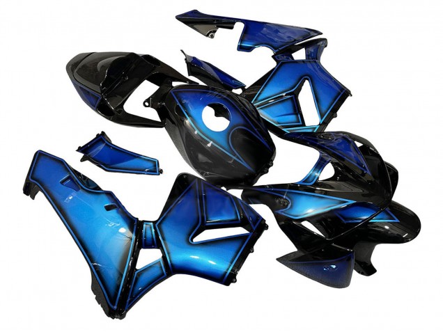 2005-2006 Honda CBR600RR Motorcycle Fairings - Blue Black Canada