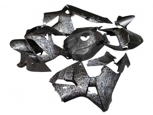 2005-2006 Honda CBR600RR Motorcycle Fairings - Black Forged Carbon Fiber Canada