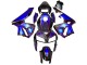 2005-2006 Honda CBR600RR Motorcycle Fairings - Blue Black with Red Line Canada