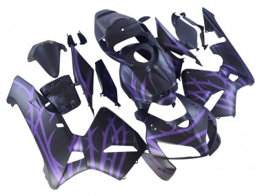 2005-2006 Honda CBR600RR Motorcycle Fairings - Matte Black Purple Canada