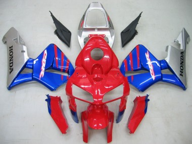 2005-2006 Honda CBR600RR Motorcycle Fairings - Red Blue Silver Canada