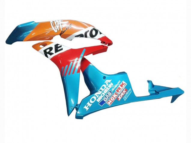 2007-2008 Honda CBR600RR Motorcycle Fairings - Orange White Red Blue Repsol Canada