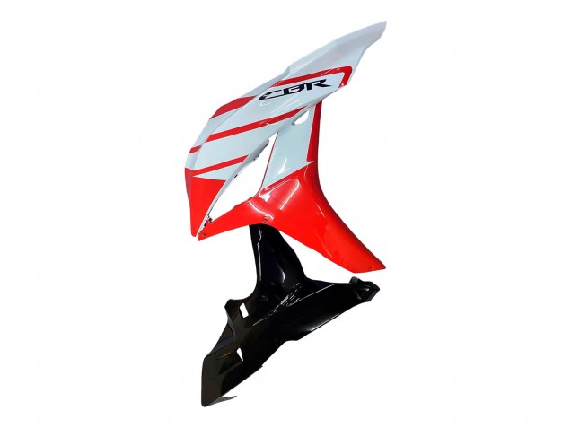 2007-2008 Honda CBR600RR Motorcycle Fairing - White Red Glossy Black Canada