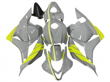 2009-2012 Honda CBR600RR Motorcycle Fairing Kits - Nardo Grey Yellow Canada
