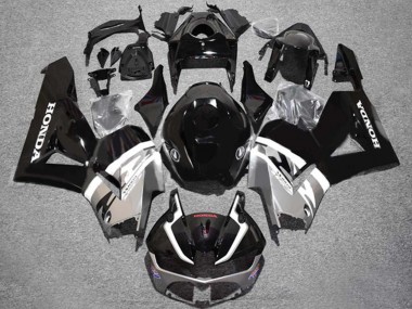 2013-2023 Honda CBR600RR Motorcycle Fairings - Silver Glossy Black Canada