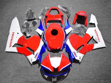2013-2023 Honda CBR600RR Motorcycle Fairing Kits - White Red Blue HRC Canada