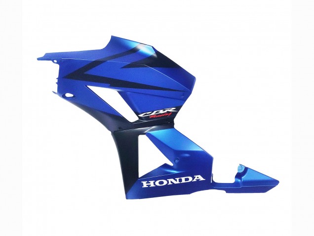 2013-2023 Honda CBR600RR Motorcycle Fairings - Blue Matte Black Racing Canada