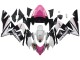 2004-2005 Kawasaki ZX10R Motorcycle Fairings - Black Pink White Playboy Motul Canada