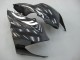 2004-2005 Kawasaki ZX10R Motorcycle Fairings - Black White Canada