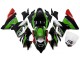 2004-2005 Kawasaki ZX10R Motorcycle Fairings - White Black Green Elf Canada