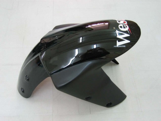 2004-2005 Kawasaki ZX10R Motorcycle Fairings - White Black West Ninja Canada