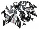 2006-2007 Kawasaki ZX10R Motorcycle Fairings - Glossy Black White West Canada