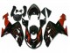 2006-2007 Kawasaki ZX10R Motorcycle Fairings - Glossy Black Red Canada