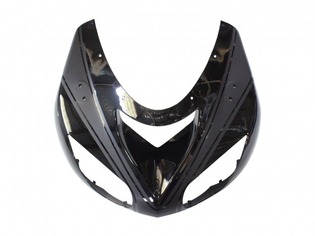 2006-2007 Kawasaki ZX10R Motorcycle Fairings - Matte Black Glossy Black Canada