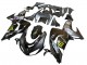 2006-2007 Kawasaki ZX10R Motorcycle Fairings - Grey Yellow Glossy Black Monster Elf Canada