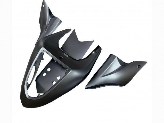 2006-2007 Kawasaki ZX10R Motorcycle Fairings - Grey Yellow Glossy Black Monster Elf Canada