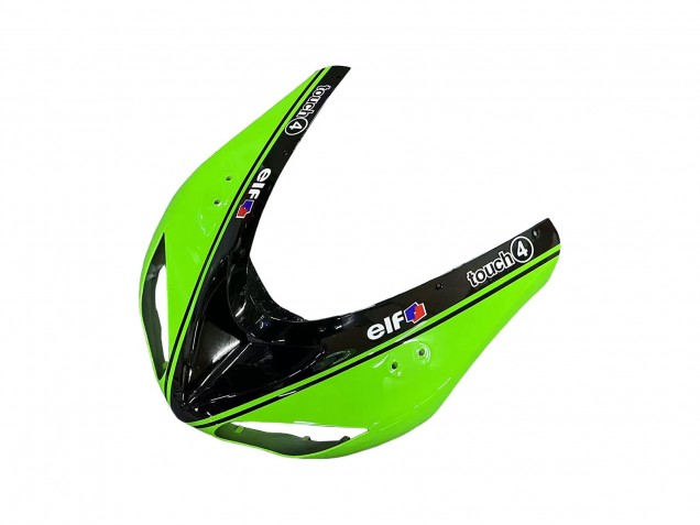 2006-2007 Kawasaki ZX10R Motorcycle Fairings - Green Black Elf Touch4 3M Canada