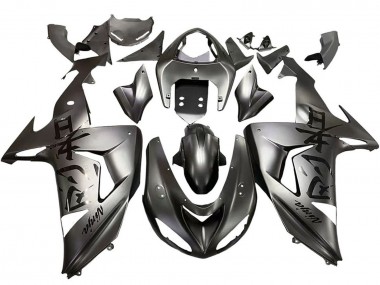 2006-2007 Kawasaki ZX10R Motorcycle Fairings - Matte Grey Canada