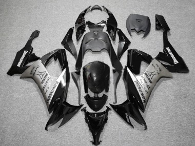 2006-2007 Kawasaki ZX10R Motorcycle Fairings - Matte Black Grey Motul Canada