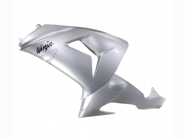 2006-2007 Kawasaki ZX10R Motorcycle Fairings - Silver Black Ninja Canada