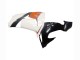 2006-2007 Kawasaki ZX10R Motorcycle Fairings - White Orange Black Canada