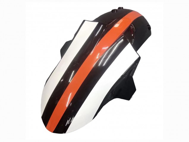 2006-2007 Kawasaki ZX10R Motorcycle Fairings - White Orange Black Canada