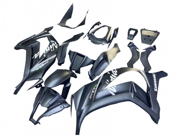 2011-2015 Kawasaki ZX10R Motorcycle Fairings - Matte Grey White Green Canada