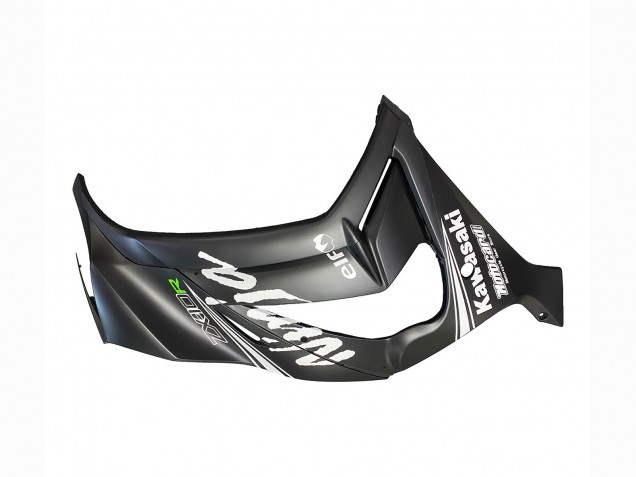 2011-2015 Kawasaki ZX10R Motorcycle Fairings - Matte Black Green Elf Canada