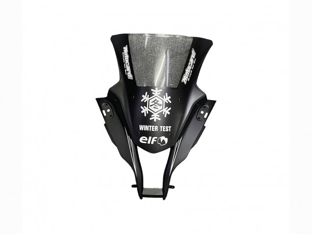 2011-2015 Kawasaki ZX10R Motorcycle Fairings - Matte Black Green Elf Canada