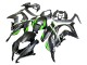 2016-2020 Kawasaki ZX10R Motorcycle Fairings - Matte Black Green White Ninja Canada