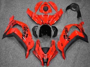 2016-2020 Kawasaki ZX10R Motorcycle Fairings - Red Black Canada