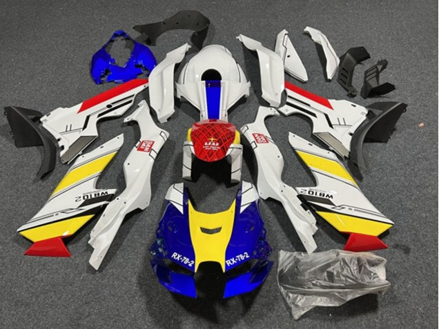 2021-2025 Kawasaki ZX10R Motorcycle Fairings - White Blue Red Yellow Canada