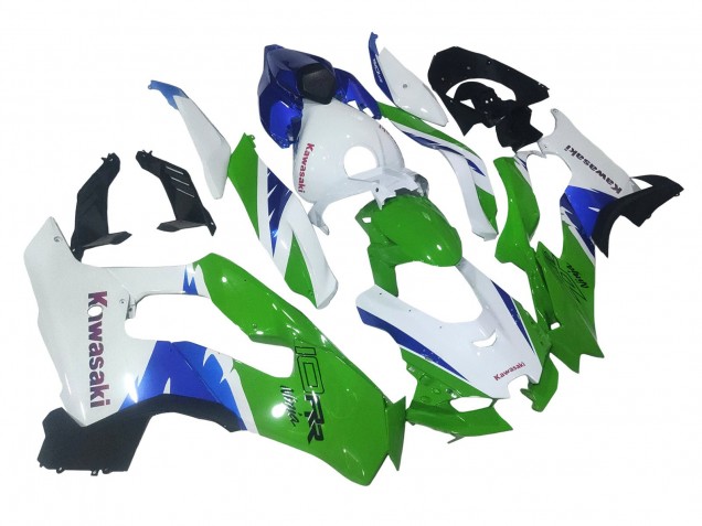 2021-2025 Kawasaki ZX10R Motorcycle Fairings - White Green Blue Black Canada