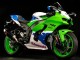2021-2025 Kawasaki ZX10R Motorcycle Fairings - White Green Blue Black Canada