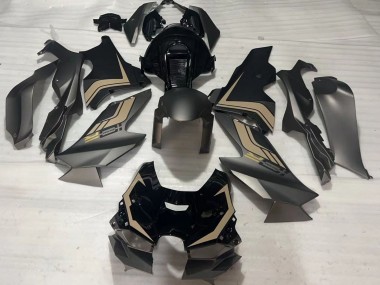 2021-2025 Kawasaki ZX10R Motorcycle Fairings - Matte Black Glossy Black Brown Canada