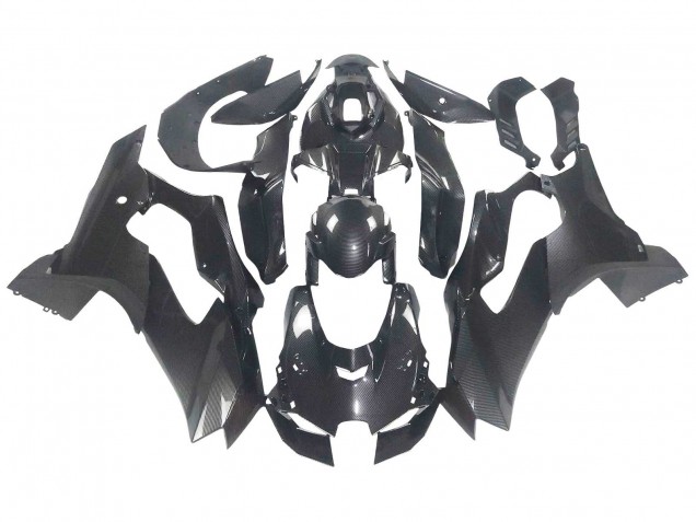 2021-2025 Kawasaki ZX10R Motorcycle Fairings - Black Carbon Fiber Canada