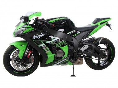 2021-2025 Kawasaki ZX10R Motorcycle Fairings - Green Black Silver Canada