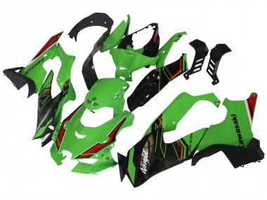 2021-2025 Kawasaki ZX10R Motorcycle Fairings - Green Black Red Canada