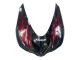 2006-2011 Kawasaki ZX14R ZZR1400 Motorcycle Fairing Kits - Glossy Black Red Flame Canada