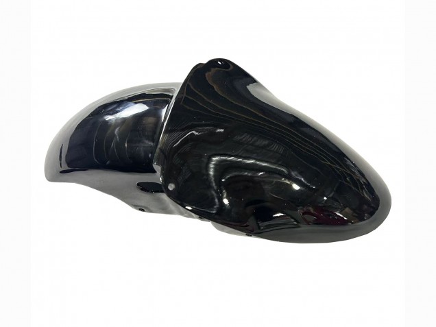 1998-1999 Kawasaki ZX6R Motorcycle Fairings - Glossy Black Yellow Elf Bridgestone Canada