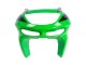 1998-1999 Kawasaki ZX6R Motorcycle Fairings - Green White Glossy Black Canada