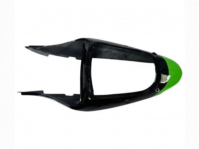 1998-1999 Kawasaki ZX6R Motorcycle Fairings - Green Glossy Black Elf Bridgestone Canada