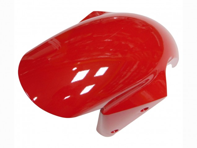 2003-2004 Kawasaki ZX6R Motorcycle Fairings - White Red Canada