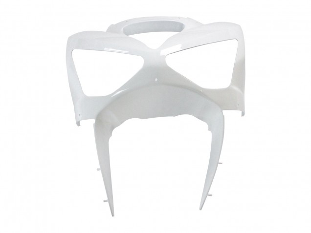 2003-2004 Kawasaki ZX6R Motorcycle Fairings - White Black Decals Canada