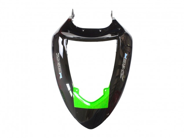 2005-2006 Kawasaki ZX6R Motorcycle Fairings - Green Red Black Elf 66 Canada