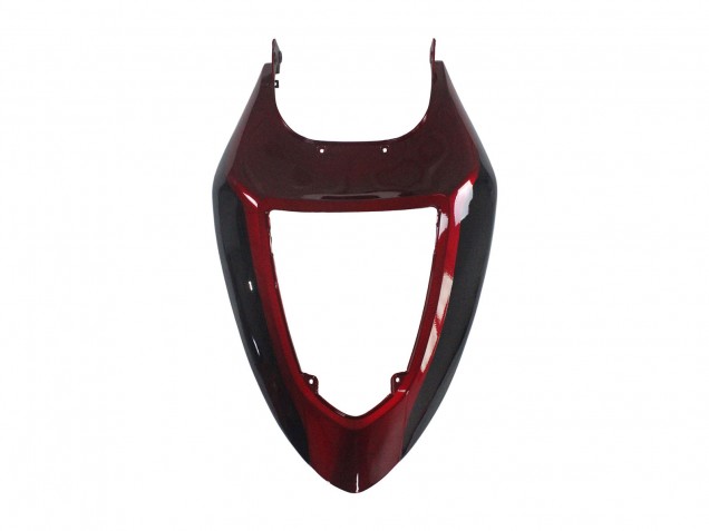 2005-2006 Kawasaki ZX6R Motorcycle Fairing - Red Glossy Black Canada