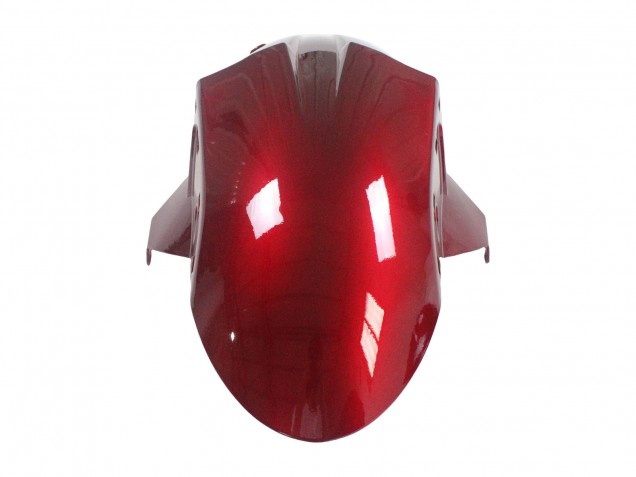 2005-2006 Kawasaki ZX6R Motorcycle Fairing - Red Glossy Black Canada