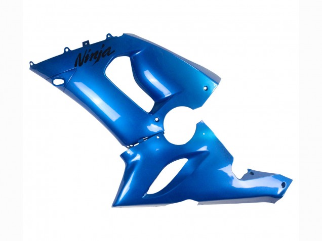 2005-2006 Kawasaki ZX6R Motorcycle Fairings - Glossy Blue Canada